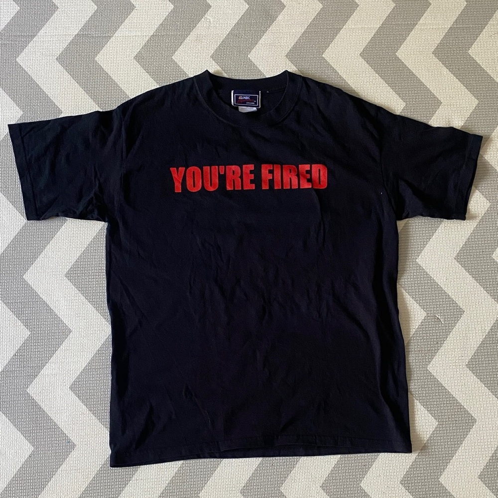 Black T-Shirt with Red Print 100% Cotton Size Women’s Size Large